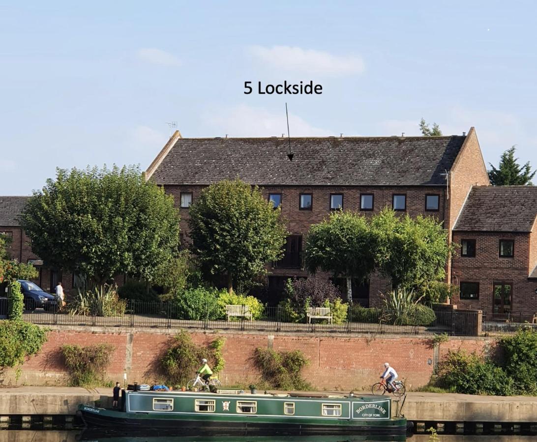 5 Lockside *Free Private Parking* *City Centre* 约克 外观 照片